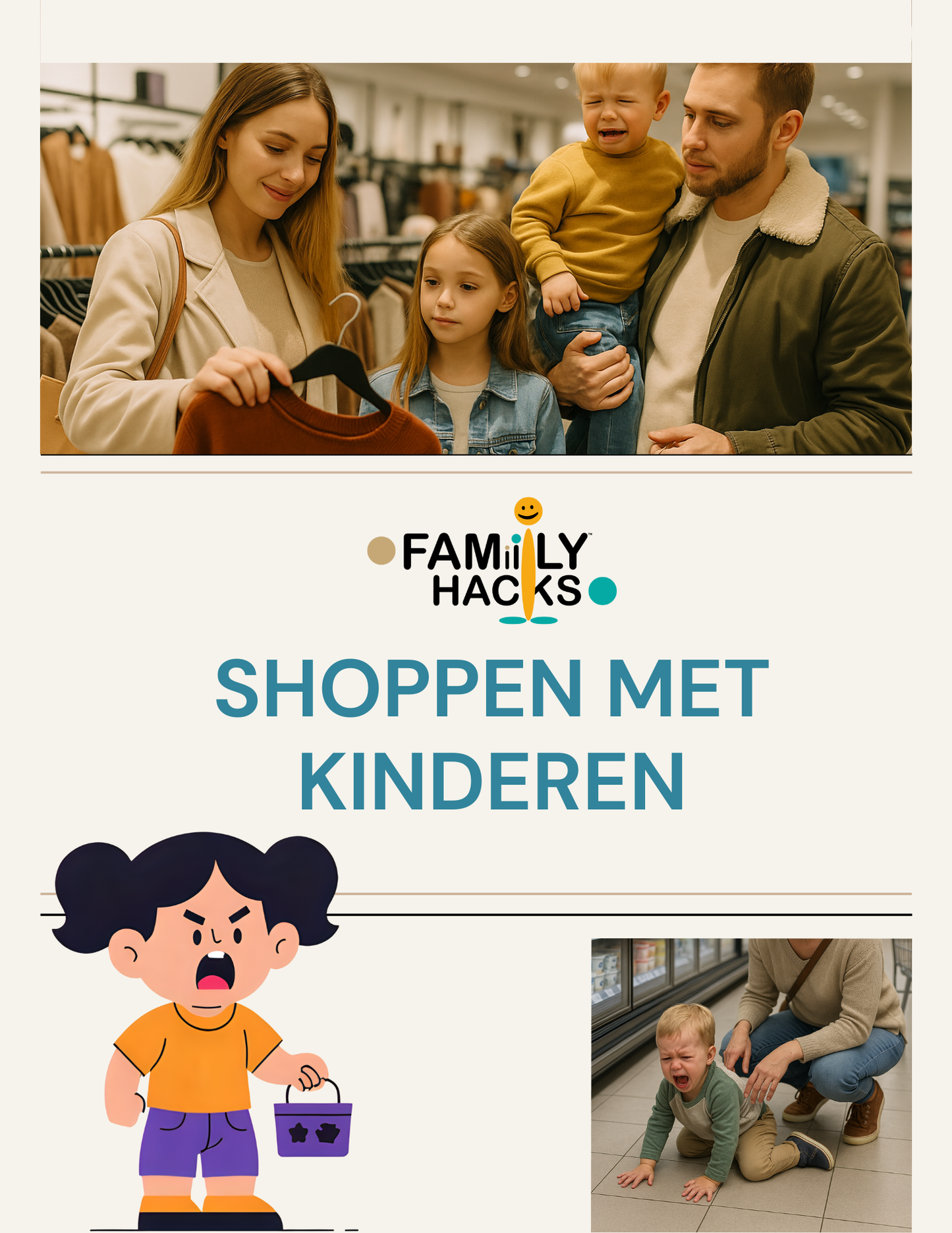 E-book - Shoppen met kinderen