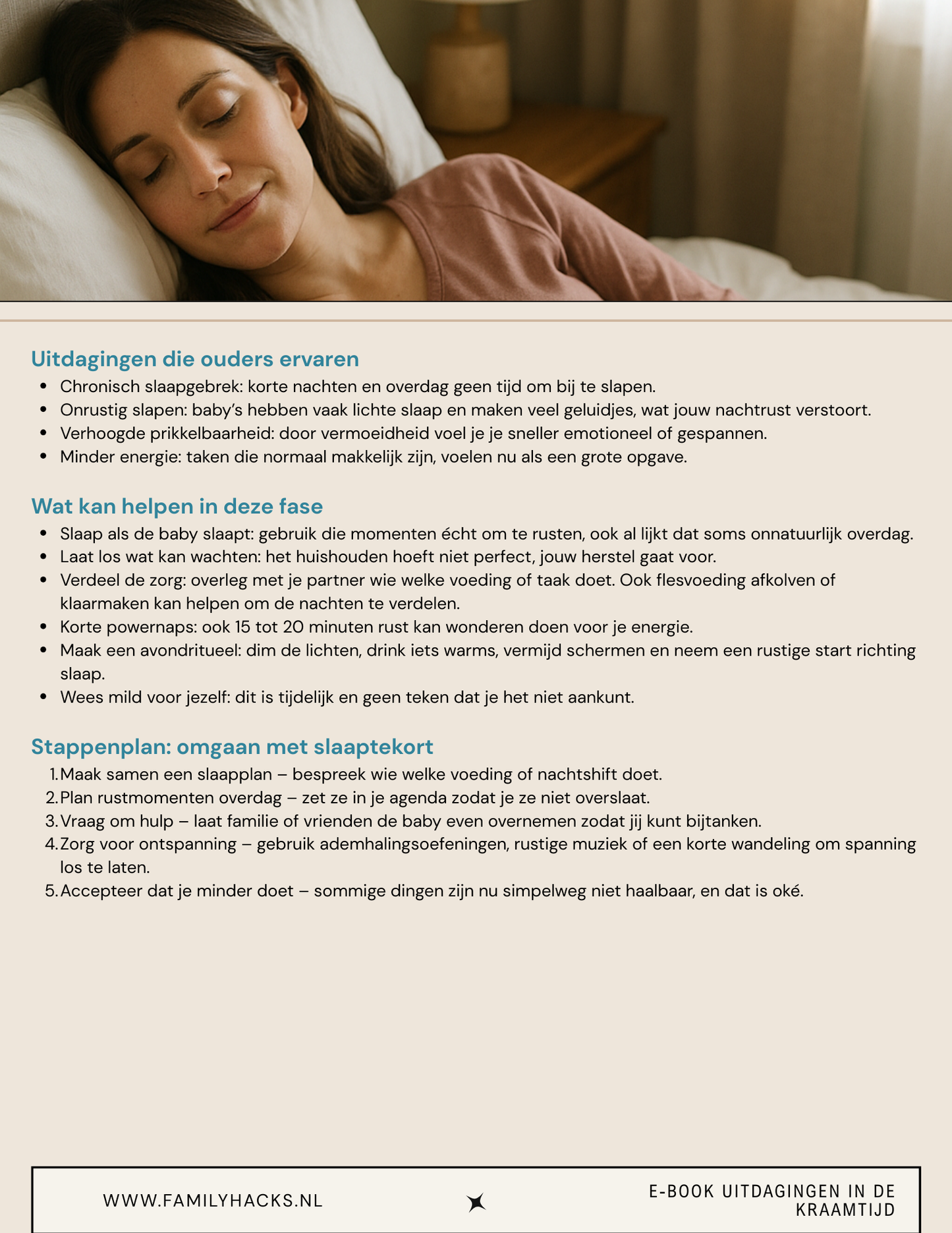 E-book - Uitdagingen in de kraamtijd