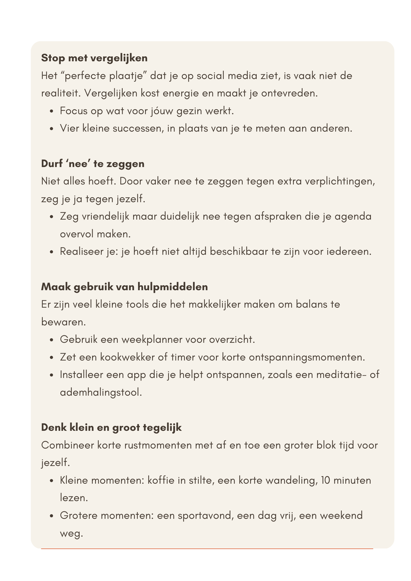 E-book - Tijd voor jezelf