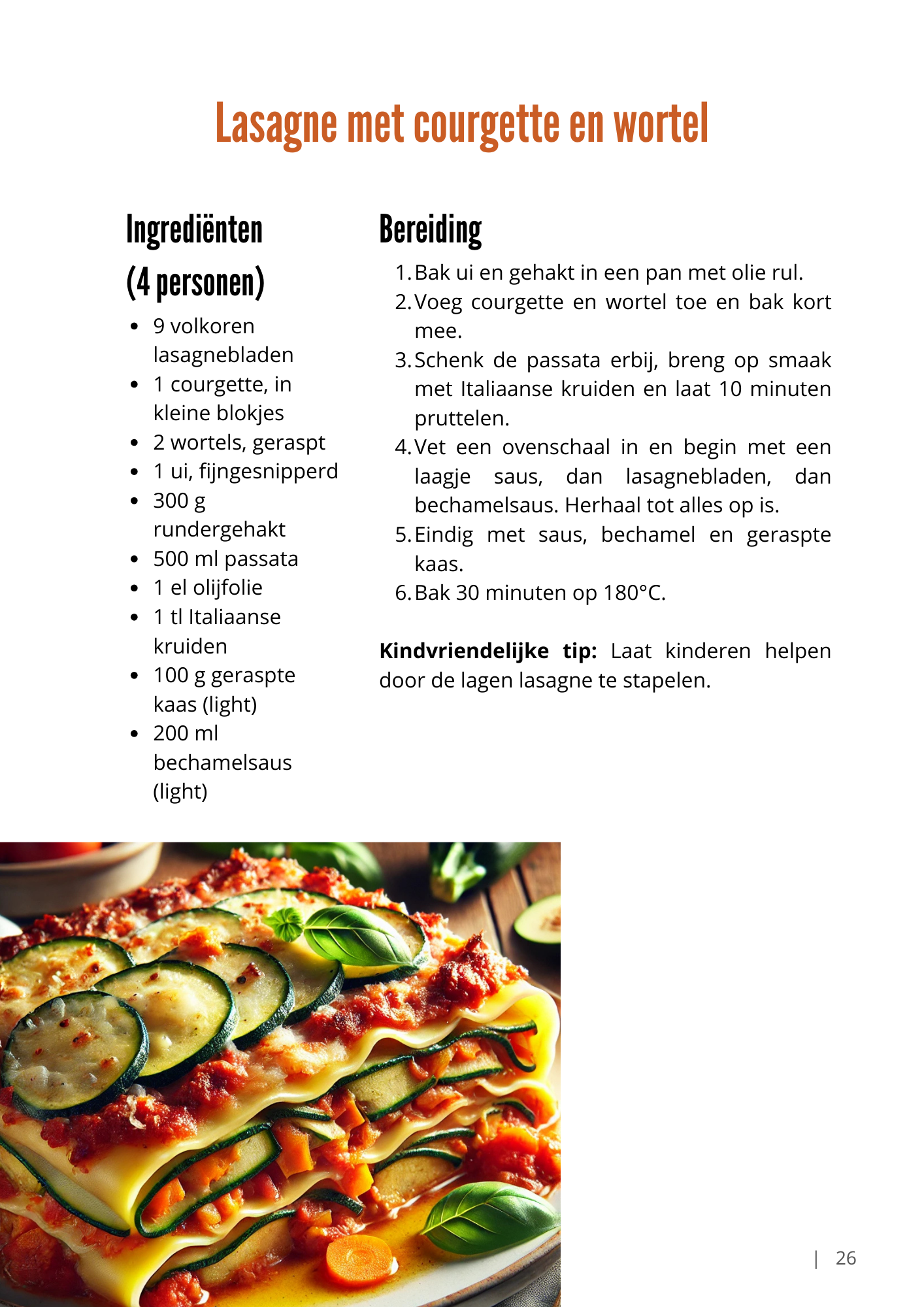 E-book - Recepten voor het gezin