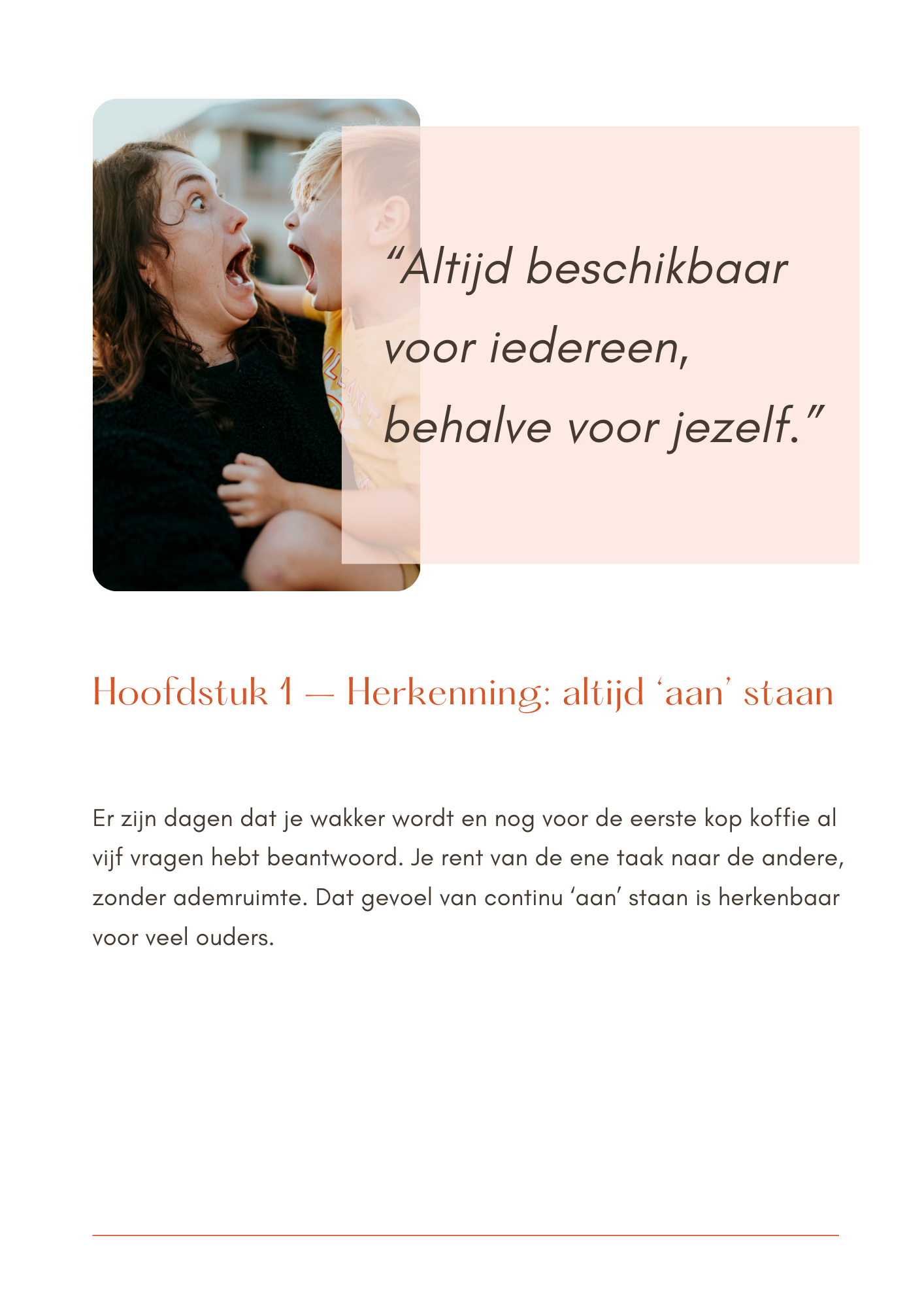 E-book - Tijd voor jezelf